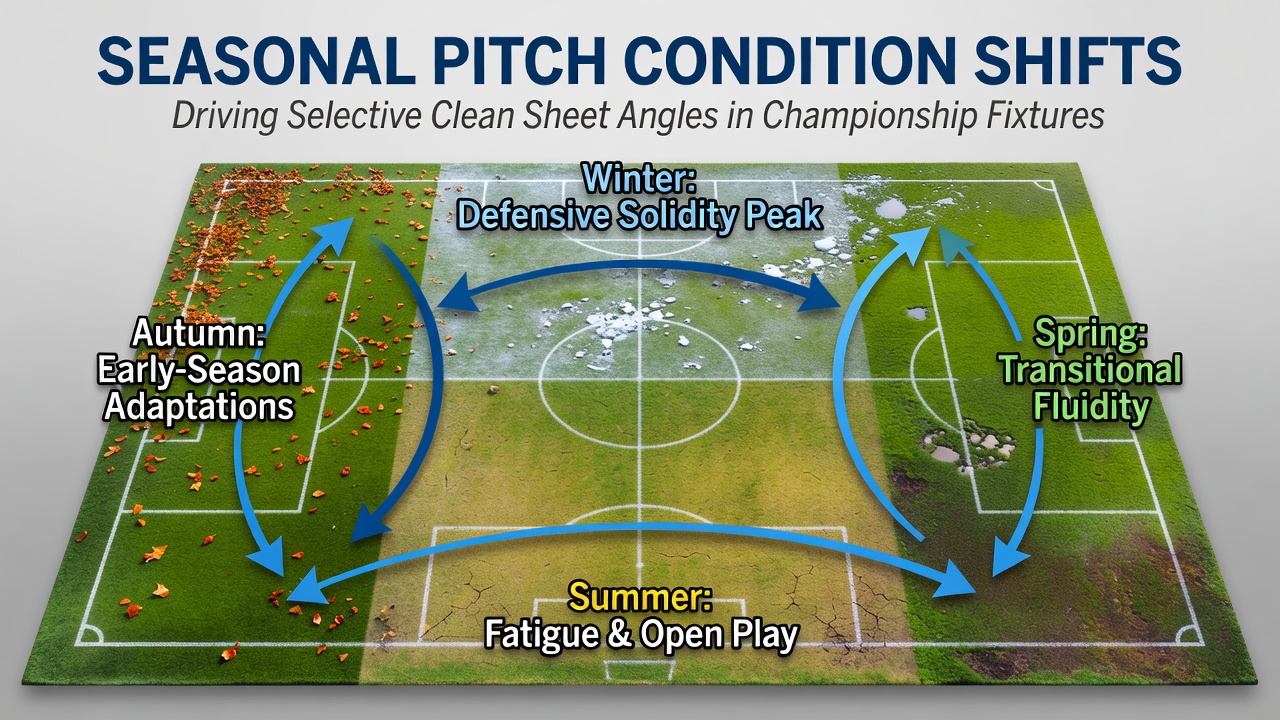 Championship pitch conditions changing with autumn weather patterns affecting match play